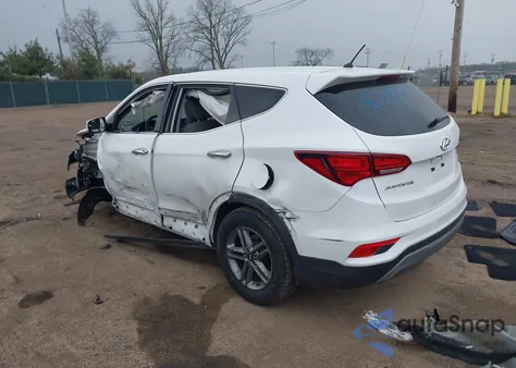 2018 Hyundai Santa Fe Sport 2.4L from USA, damaged, VIN 5NMZTDLB3JH089292